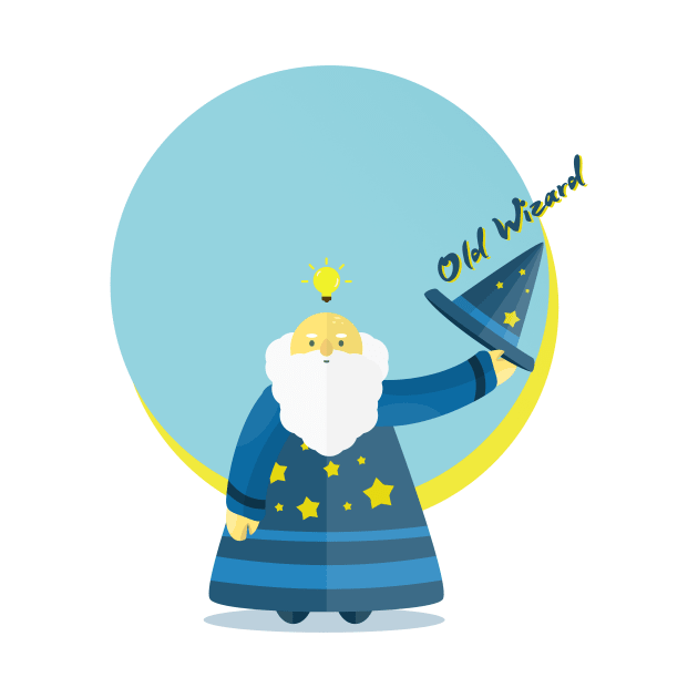 Old Wizard Character by ArtsByNaty