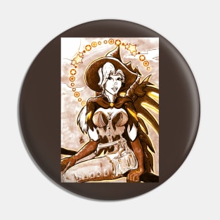 Witch Mercy Pin