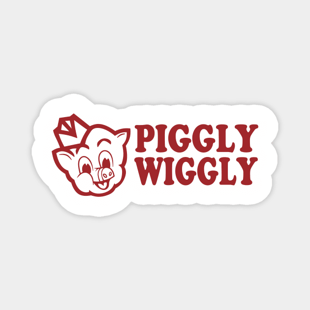 pIGGLY wIGGLY Magnet by vender