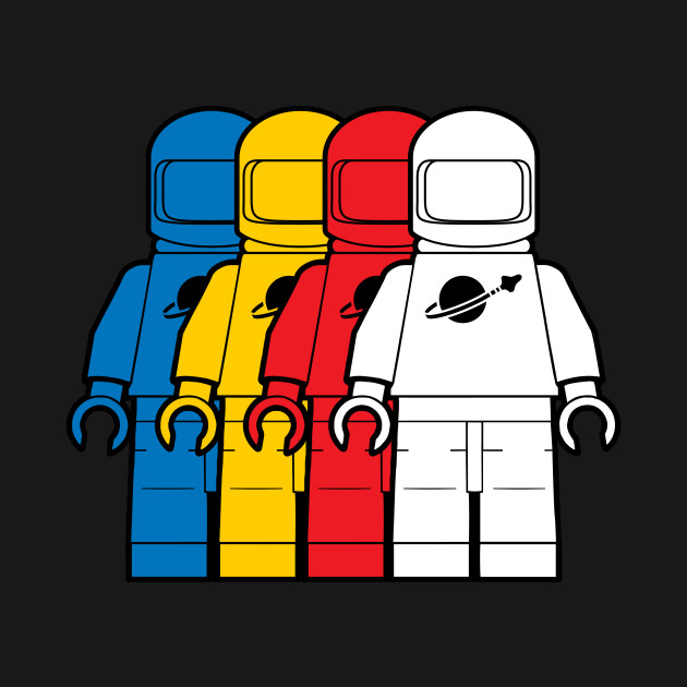 Classic Spacemen - Lego - T-Shirt