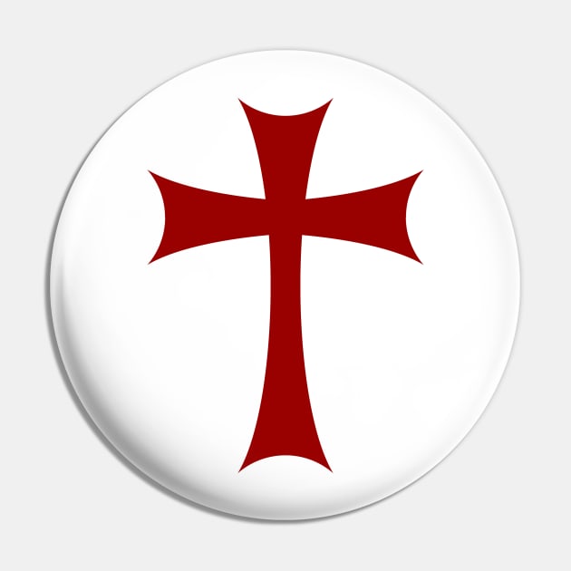 Templar Cross Pin by Vandalay Industries