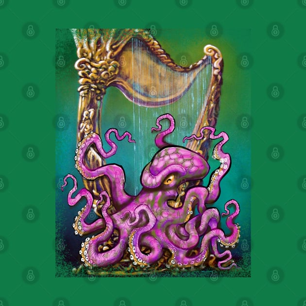 Harp Octopus by Kevin Middleton