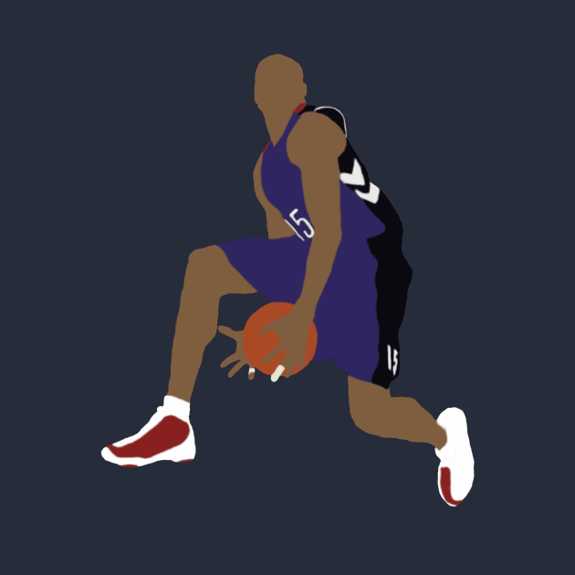 Vince Carter Through The Legs Dunk by xRatTrapTeesx