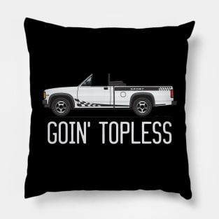 Going Topless Pillow