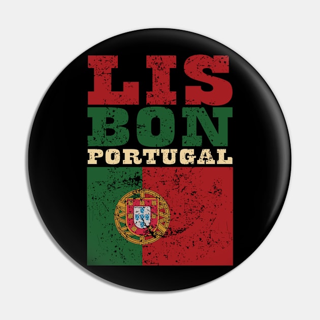 Flag of Portugal Pin by KewaleeTee