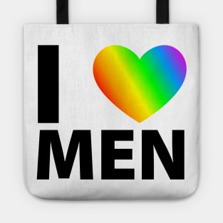 I love Men Tote