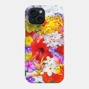 Exotic Flowers Colorful Explosion Phone Case