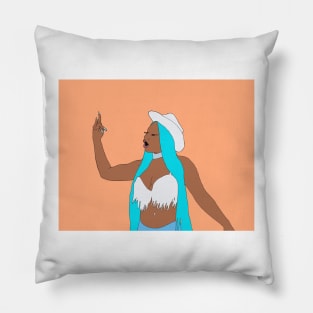 Megan Thee Stallion Fan Art Pillow