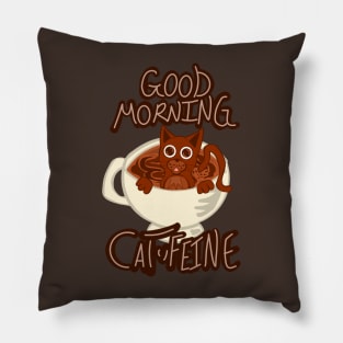 Good Morning Cat•Feine V28 Pillow