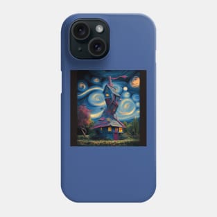 Starry Night Over The Burrow Phone Case