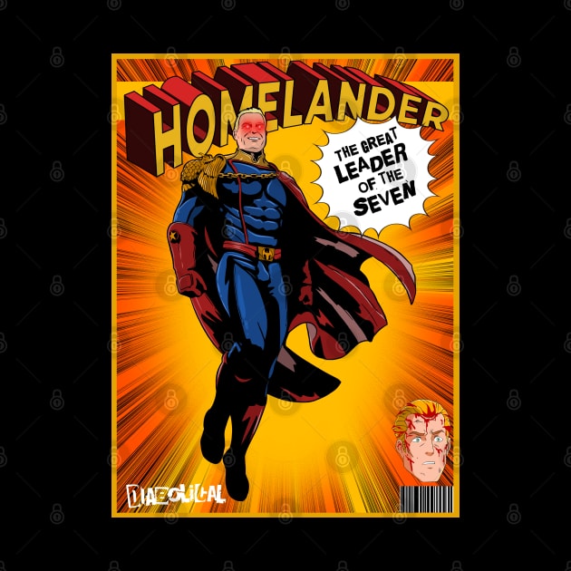 classic homelander by super villain