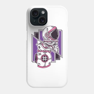 The Explorer Of The Unknown (Purple) Phone Case