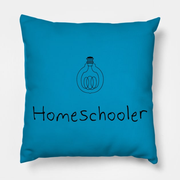 Bright Homeschooler Pillow by The Natural Homeschool