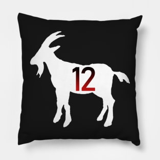 GOAT 12 GREATEST OF ALL TIME - GOAT GIFTS Pillow