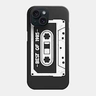 Best of 1985 Retro Cassette Tape 1985 Birthday Phone Case