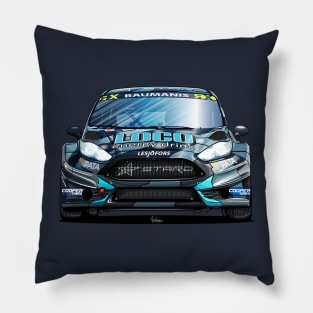 Ford Fiesta WRX Rallycross - Janis Baumanis Pillow