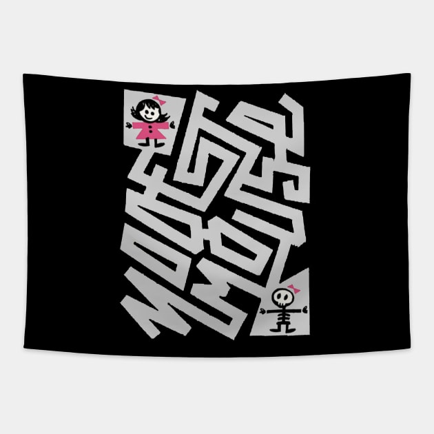 Modest LKabirin Mouse Tapestry by Matahari Store