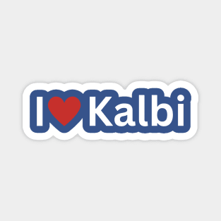 I Love Kalbi Magnet