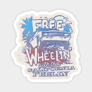 California Wheelie Magnet