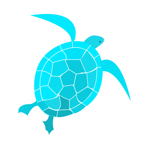 Sea turtle design by designInk