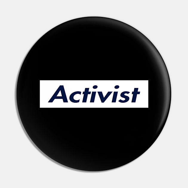 SUPER ACTIVIST LOGO Pin by Zodiac BeMac