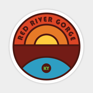 Red River Gorge Kentucky Magnet