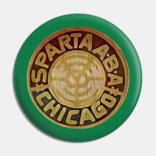 Chicago Sparta Soccer Pin