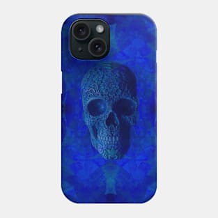 Skull Candy - Blue Moods Phone Case