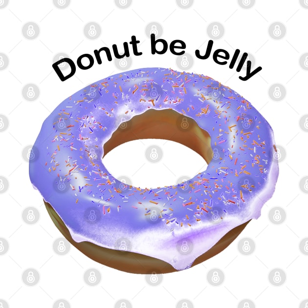 Donut be jelly light purple by DARNA