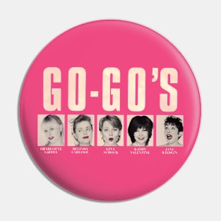 all members the go gos Pin