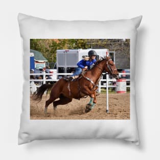 Barrel racing Pillow