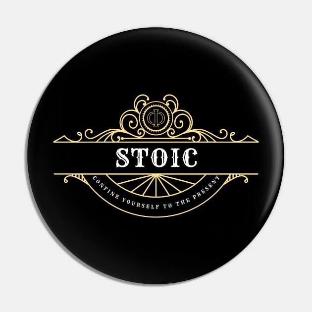 Confine yourself to the present - stoicism Pin by Stoiceveryday