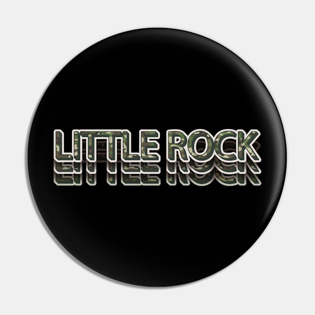 Little Rock Arkansas Pin by LaarniGallery