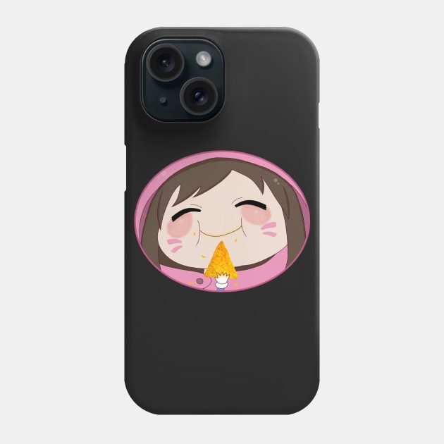 Umaru - Gremlin D.Va Mashup! Dorito Munch! Phone Case by hiwattart