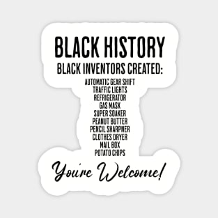 Black Inventions - Black History Magnet