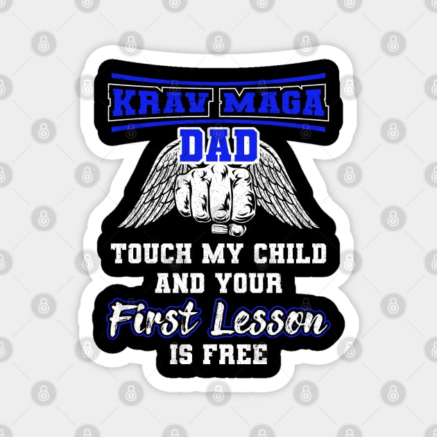 Krav Maga Funny Dad Magnet by screamingfool