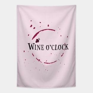 Wine o'clock red edition Tapestry