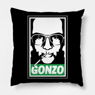 Gonzo Icon Face Pillow