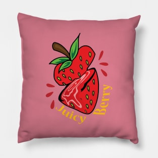 Berry | juicy berry | Strawberry Pillow