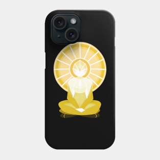 Aura Gold Meditation 05 Phone Case