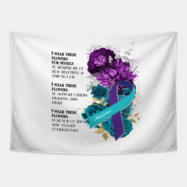 Anal Cancer Support Tapestry by allthumbs