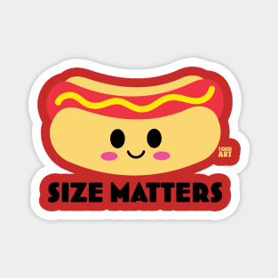 SIZE MATTERS Magnet