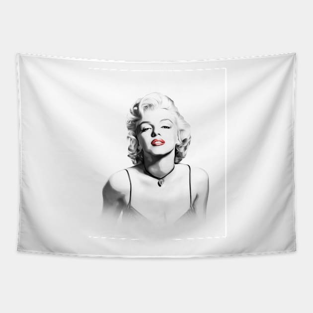 Marilyn Monroe | Sex Symbol Tapestry by williamcuccio