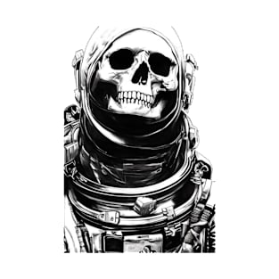 BW Skull Astronaut T-Shirt