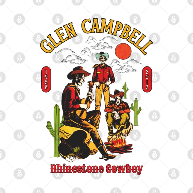 Glen Campbell - Rhinestone by Faeyza Creative Design