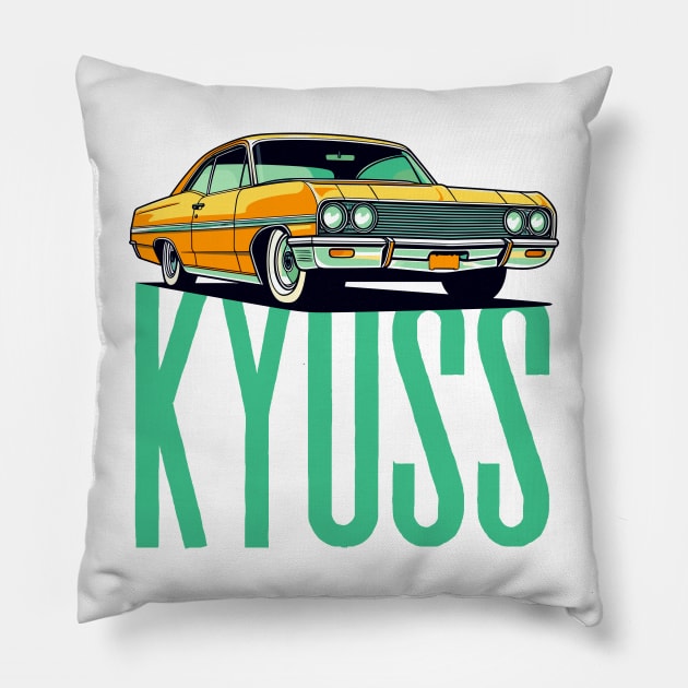 Kyuss --- Fan Design Pillow by unknown_pleasures