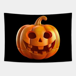 3d halloween pumpkin Tapestry
