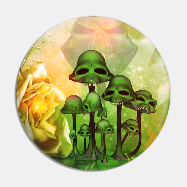 Awesome mushroom skulls Pin by Nicky2342