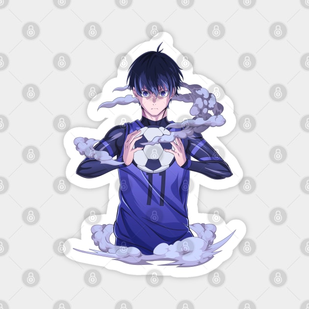 Isagi Yoichi Blue Lock Meta Vision Anime Blanket