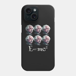 Albert Einstein E = MC2 Phone Case